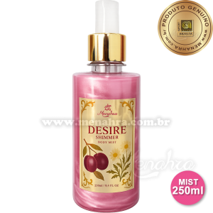 DESIRE SHIMMER MENAHRA BODY MIST - COLÔNIA FEMININA 250ML