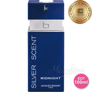 Silver Scent Midnight Jacques Bogart Eau de Toilette - Perfume Masculino 100ml